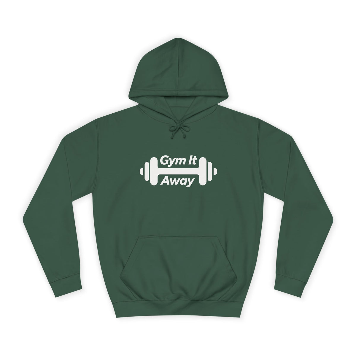 Gym It Away Hoodie — Fitness Barbell Pullover