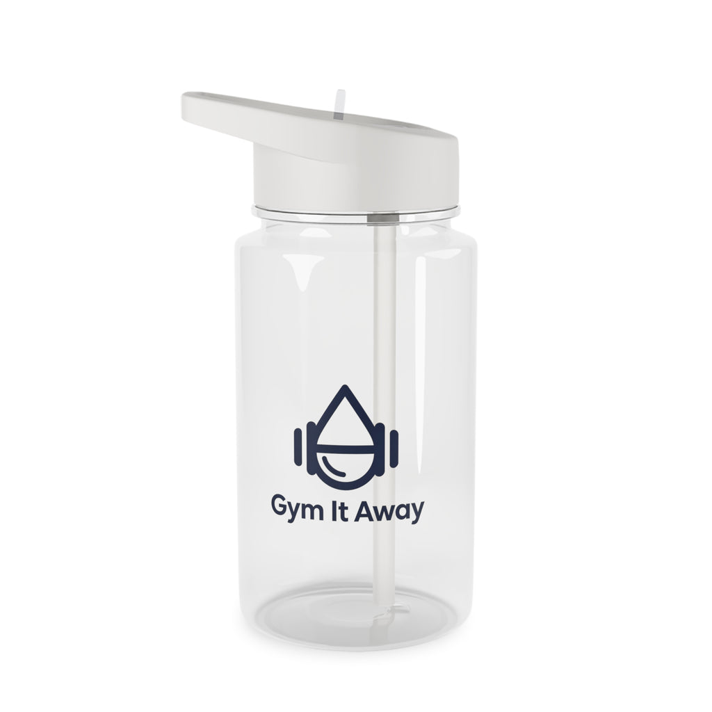 Gym It Away Tritan Water Bottle — Motivational Fitness Bottle with Straw