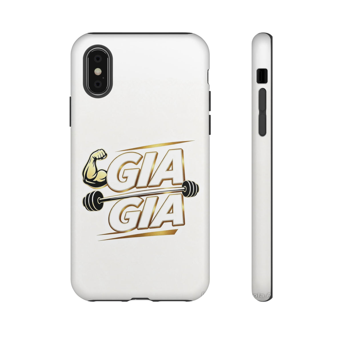 Gym It Away - GIA White Phone Case