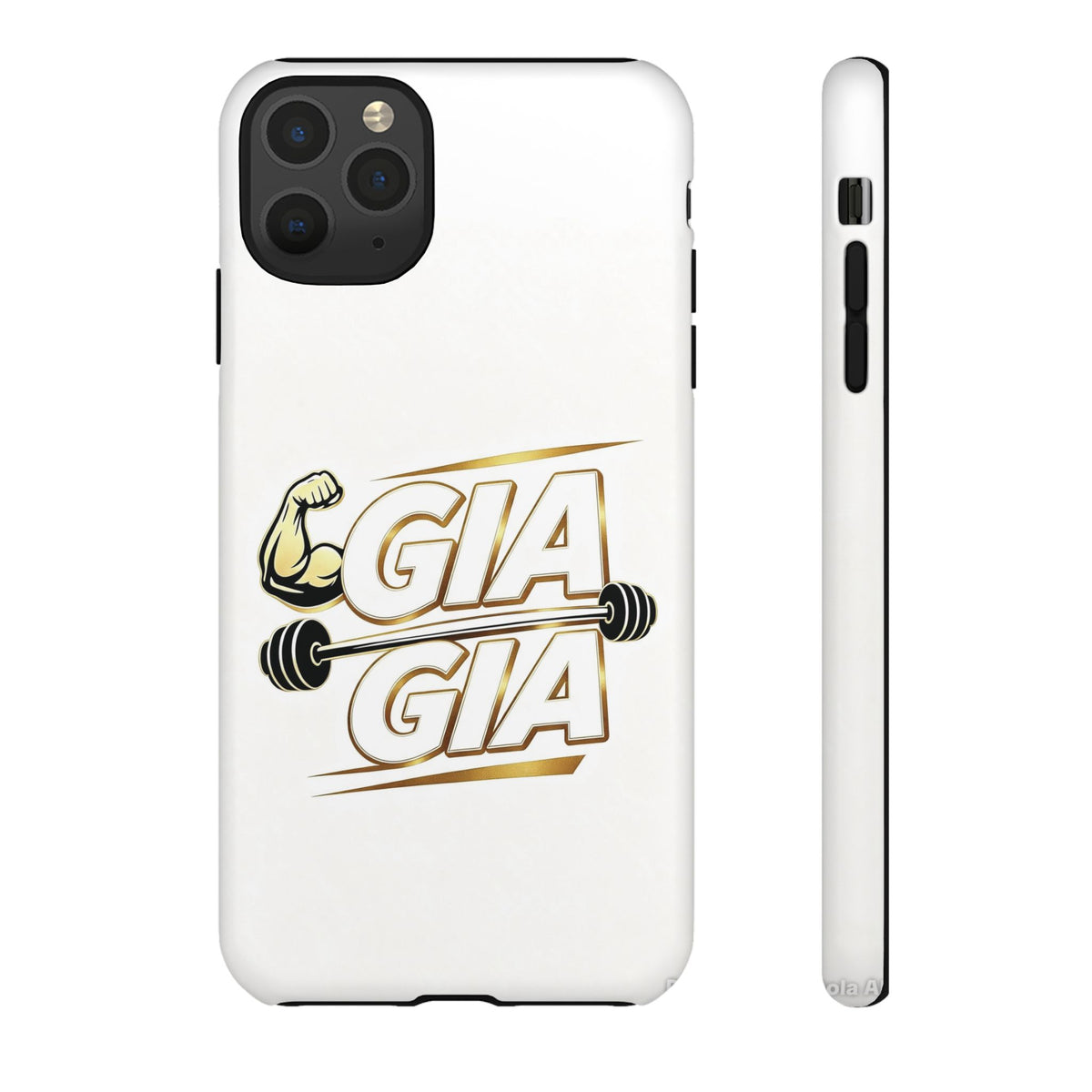 Gym It Away - GIA White Phone Case
