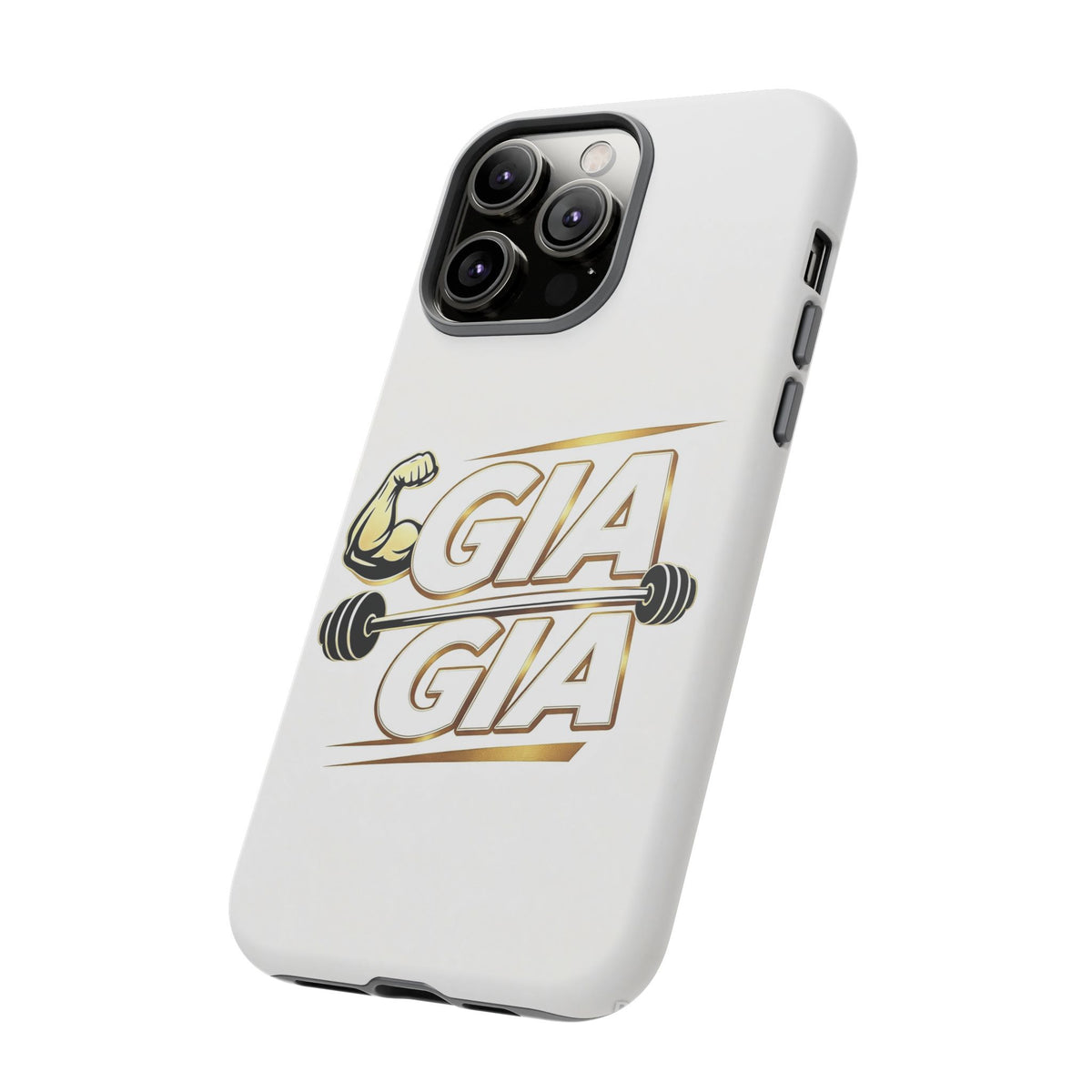 Gym It Away - GIA White Phone Case