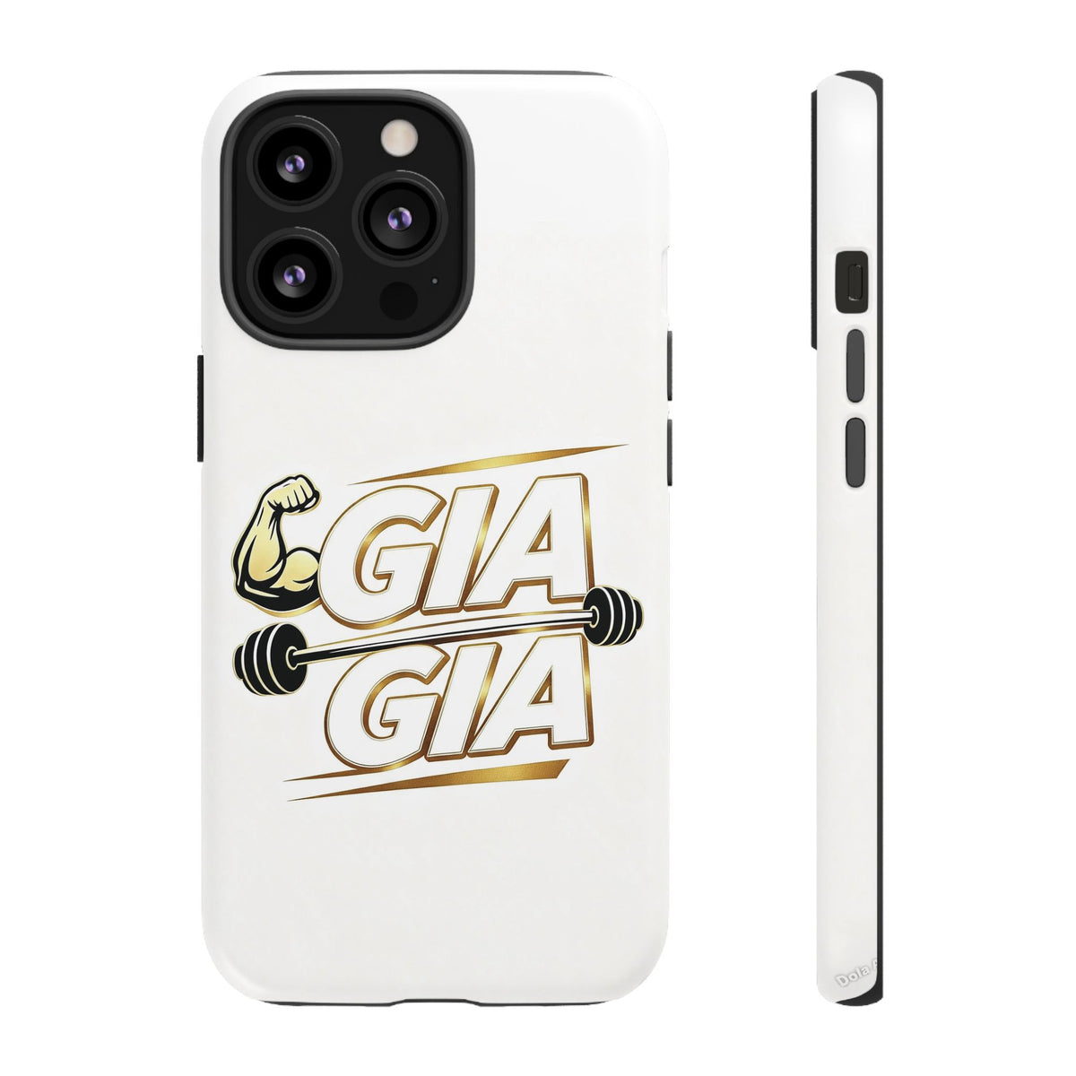 Gym It Away - GIA White Phone Case