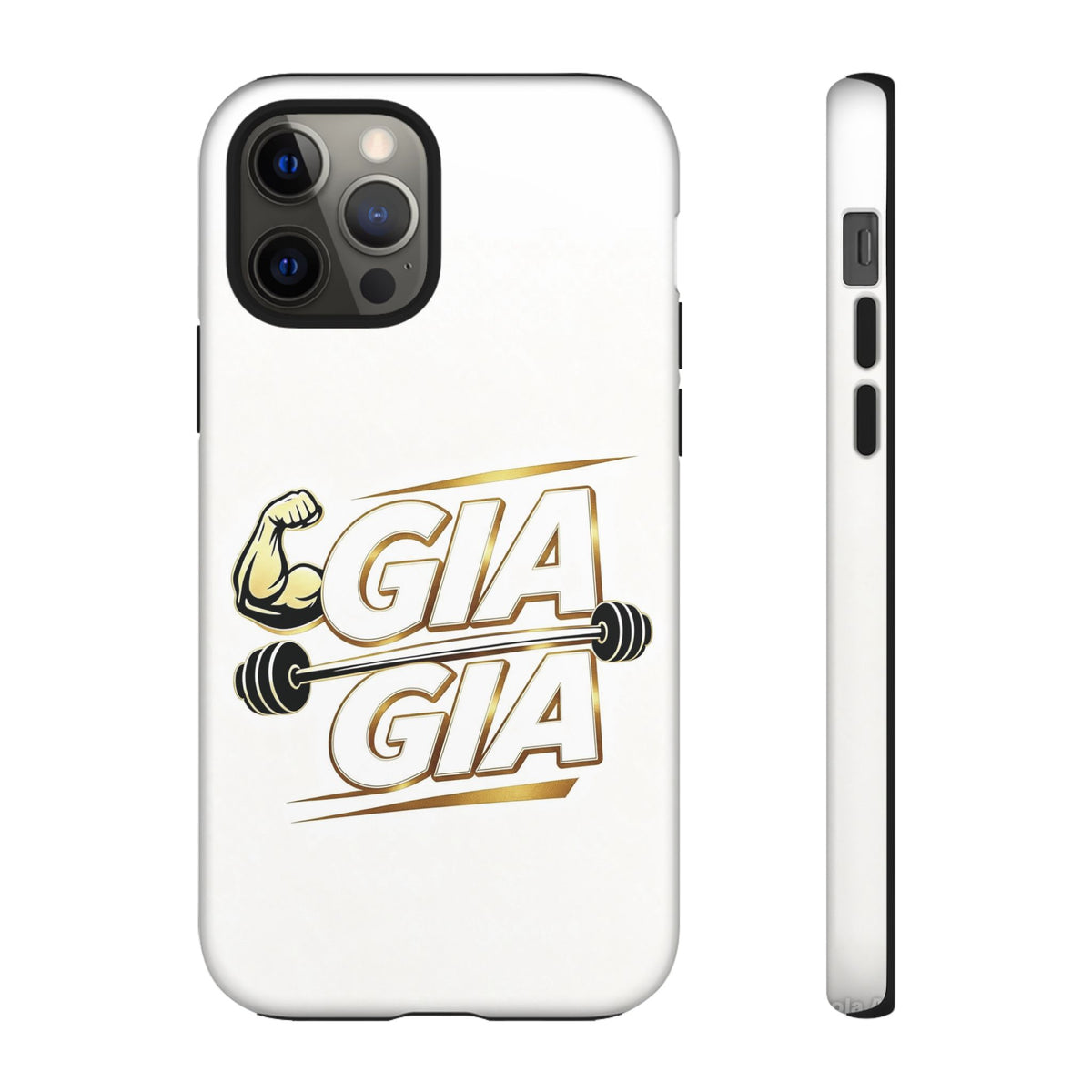 Gym It Away - GIA White Phone Case