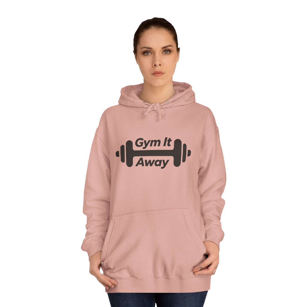 Gym It Away Hoodie — Fitness Barbell Pullover