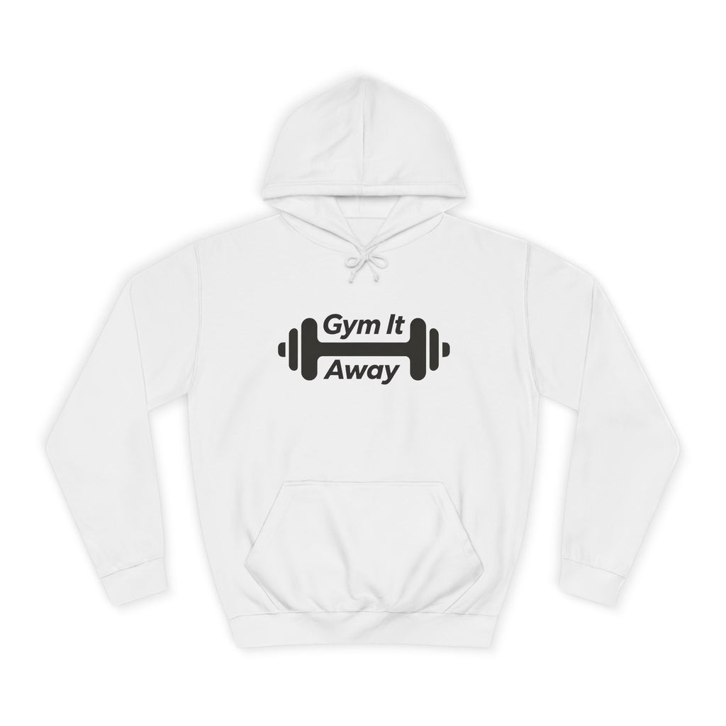 Gym It Away Hoodie — Fitness Barbell Pullover